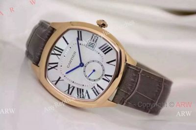 Fake Drive De Cartier Watch Rose Gold Roman Numeral